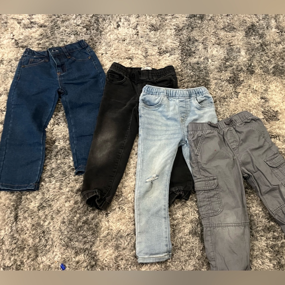 Levi, Lucky Brand & Target Kids Jeans - Blue, Black, Light Blue, Gray
